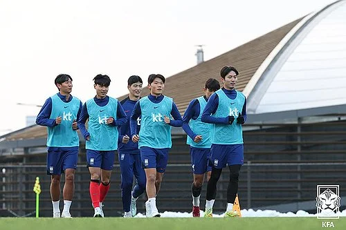 U-23 축구대표팀 훈련 / 사진=대한축구협회 제공